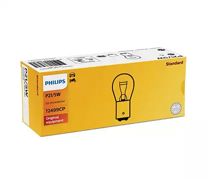 New Philips Globe P21/5W 12V 10 Pack (12499Cp) | Australian Moto Spares
