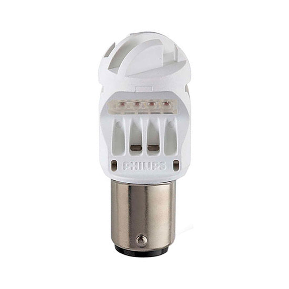 New Philips Globe P21/5 Led Red 12V Bayonet (12836Redb2) | Australian Moto Spares