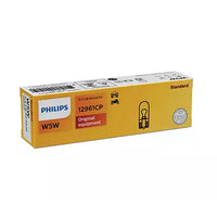 New Philips Globe W5W 12V 10 Pack (12961Cp)