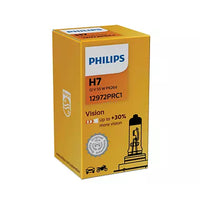 New Philips Globe H7 12V 55W Px26D Single Box Premium Vision (12972Prc1) | Australian Moto Spares