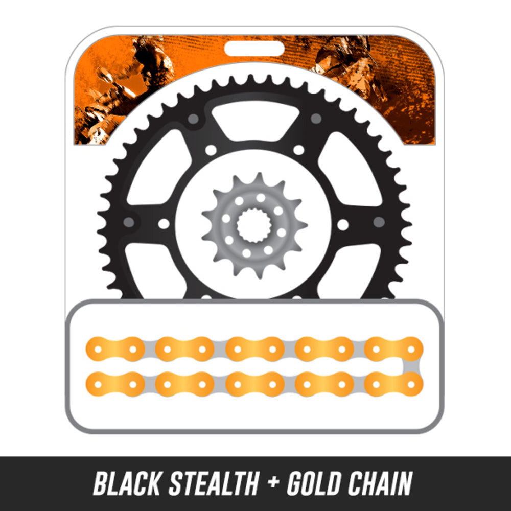 EK CHAIN AND SUPERSPROX Chain and Sprockets Kit - Stealth For KTM 12S-623K-SX11 | Australian Moto Spares