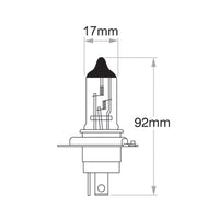 New Philips Globe H4 24V 75/70W P43T-38 Single Blister Pack (13342B1)