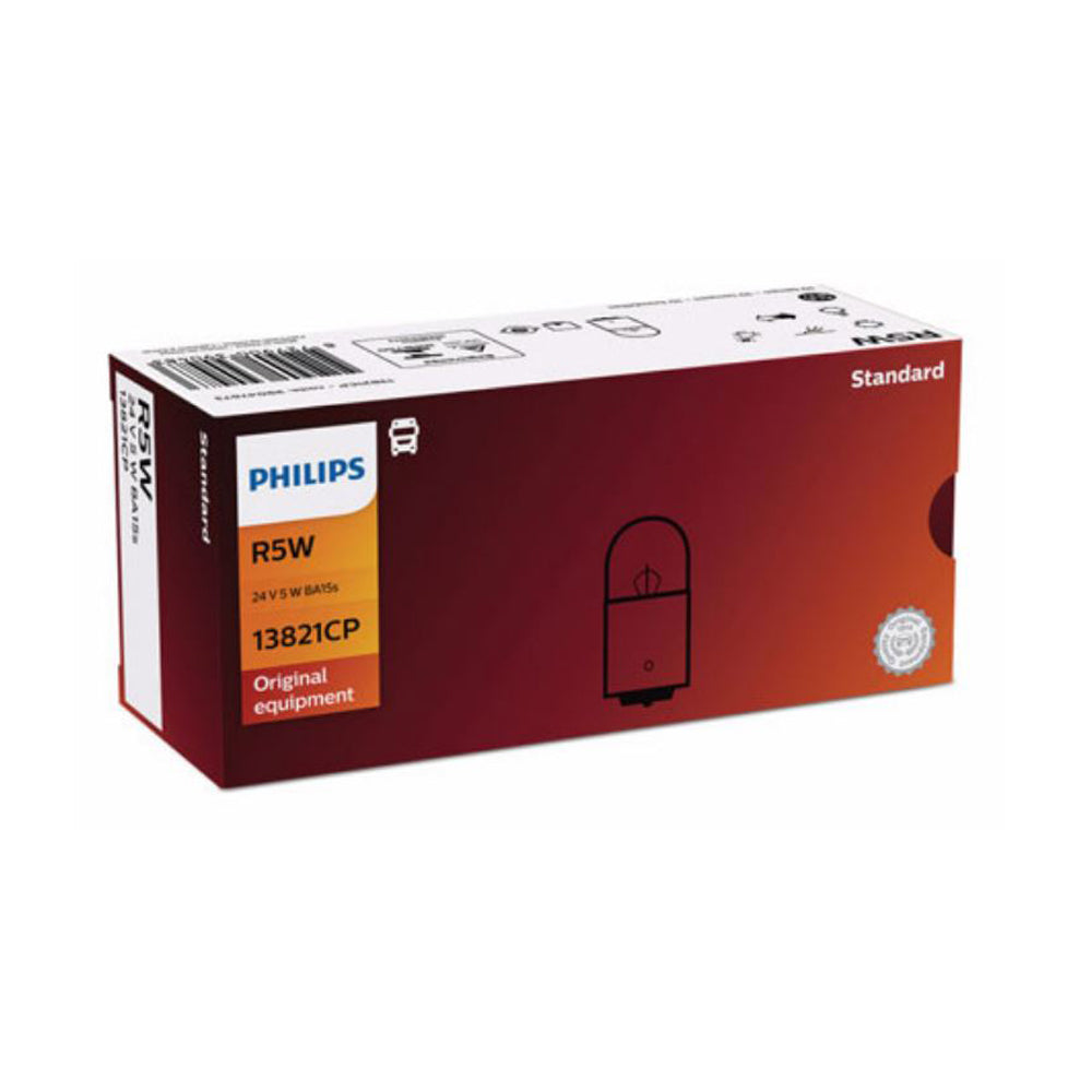 New Philips Globe R5W 24V 10Pack (13821Cp) | Australian Moto Spares