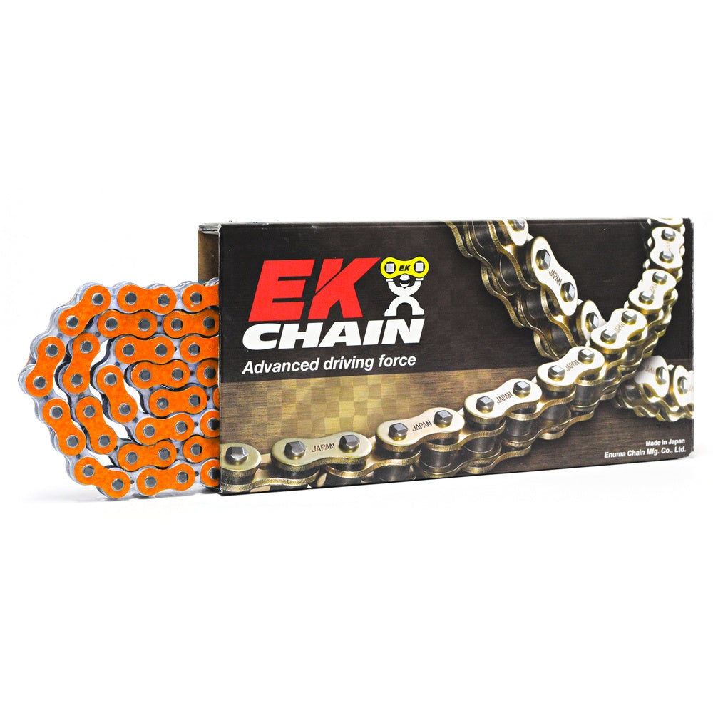New EK CHAIN AND SUPERSPROX 520 QX-Ring Orange Chain 120L 14-520SRX207-120 | Australian Moto Spares