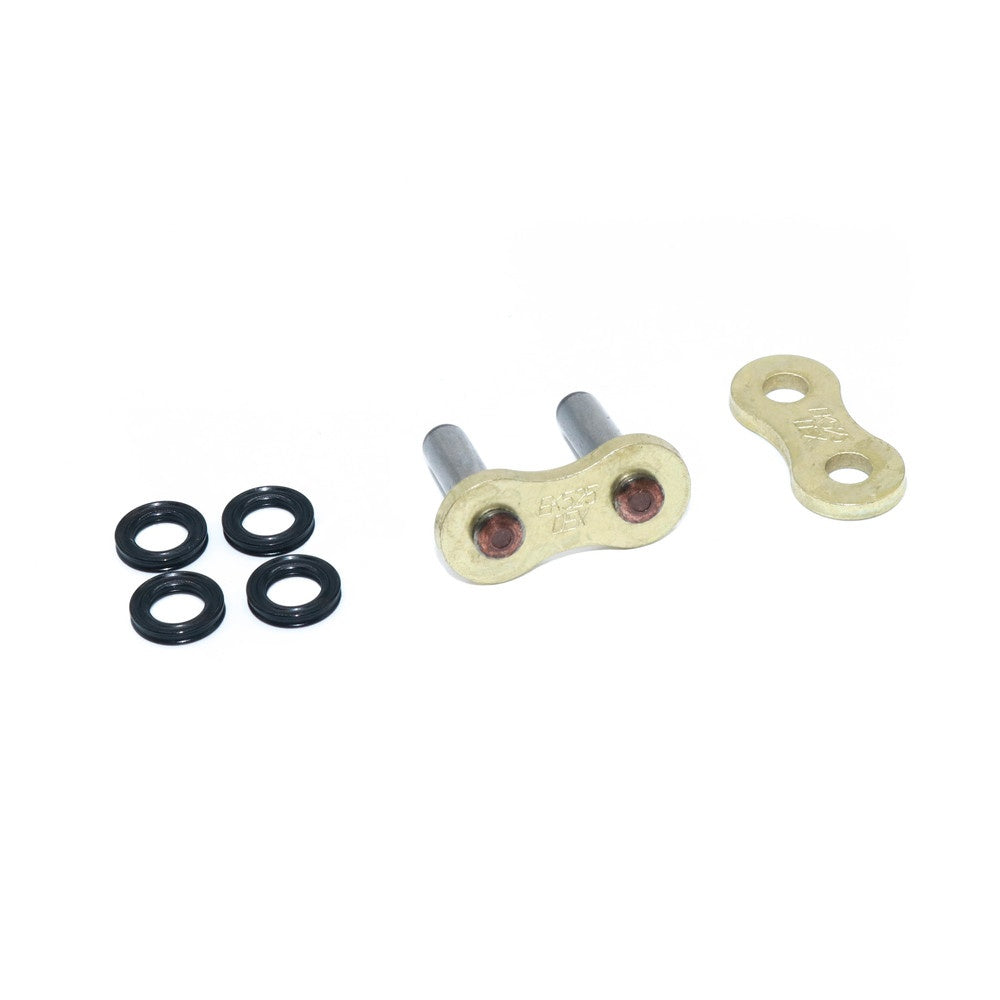 New EK CHAIN AND SUPERSPROX 525 QX-Ring Gold Rivet Link Single 14-525DEX11-RL | Australian Moto Spares
