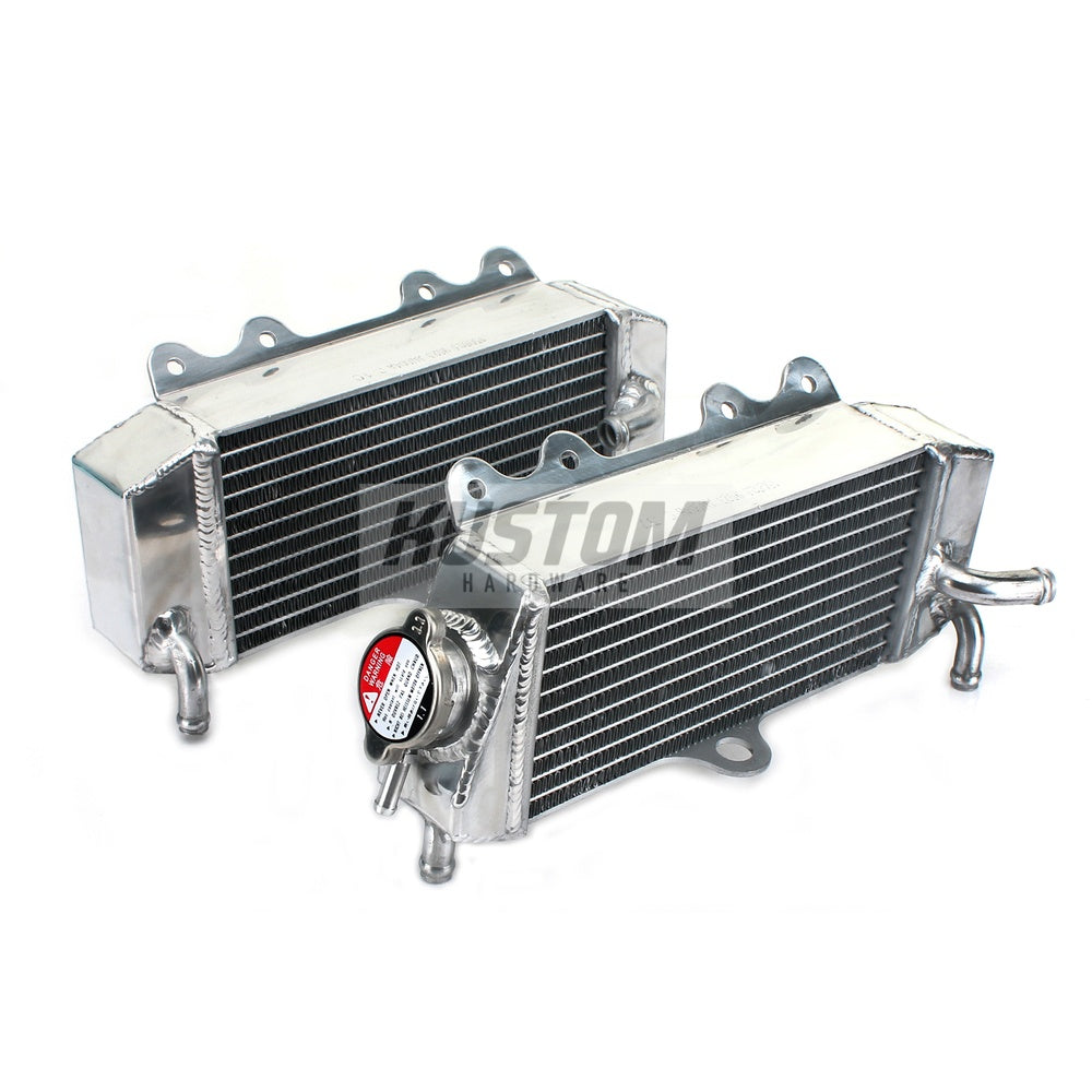 New KUSTOM HARDWARE Radiator Set For YAMAHA WR250F, YZ250F 17K-R004S | Australian Moto Spares