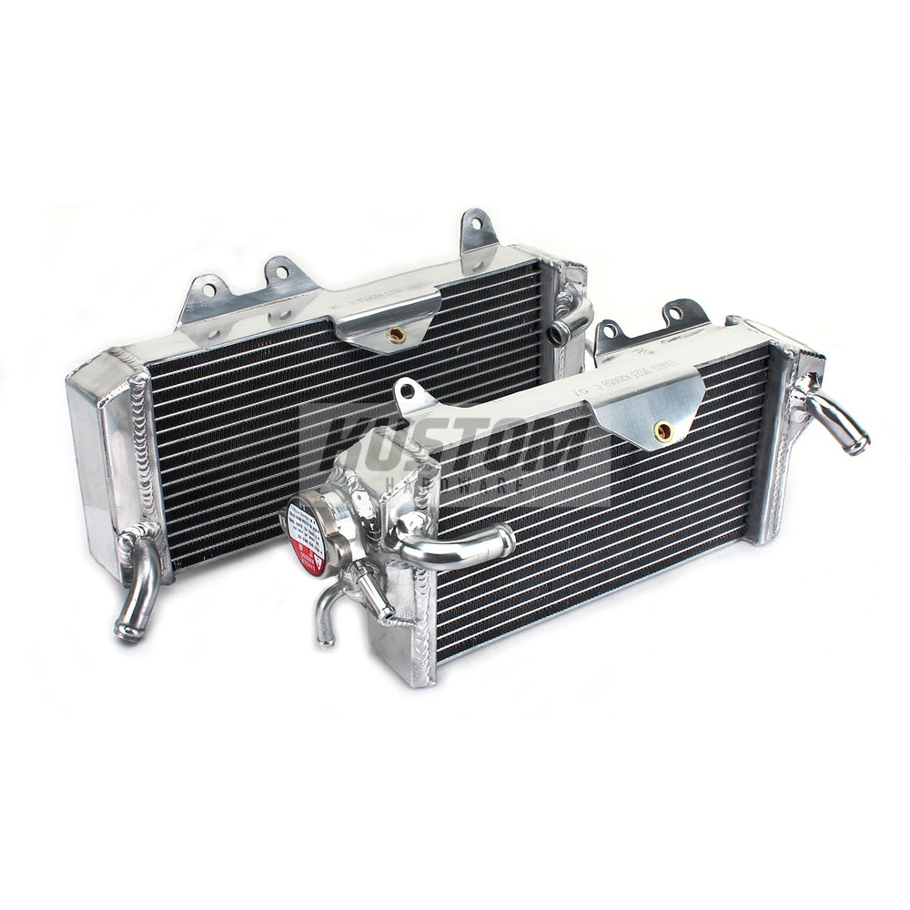 New KUSTOM HARDWARE Radiator Set For KAWASAKI KX450F 17K-R045S | Australian Moto Spares