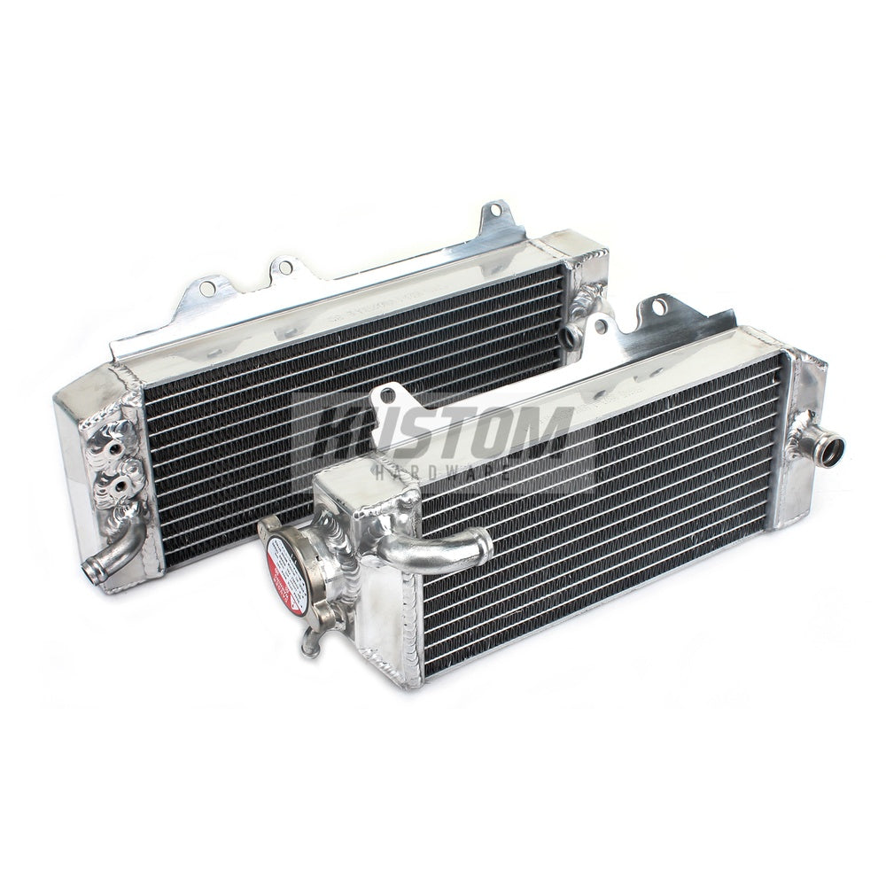 New KUSTOM HARDWARE Radiator Set For KAWASAKI KX250F 17K-R061S | Australian Moto Spares