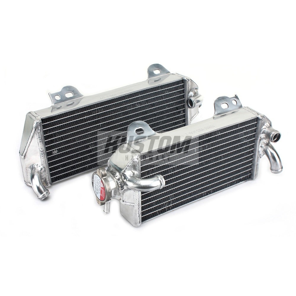 New KUSTOM HARDWARE Radiator Set For SUZUKI RM-Z250 17K-R064S | Australian Moto Spares