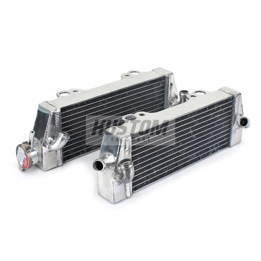 New KUSTOM HARDWARE Radiator Set For KTM 17K-R074S | Australian Moto Spares