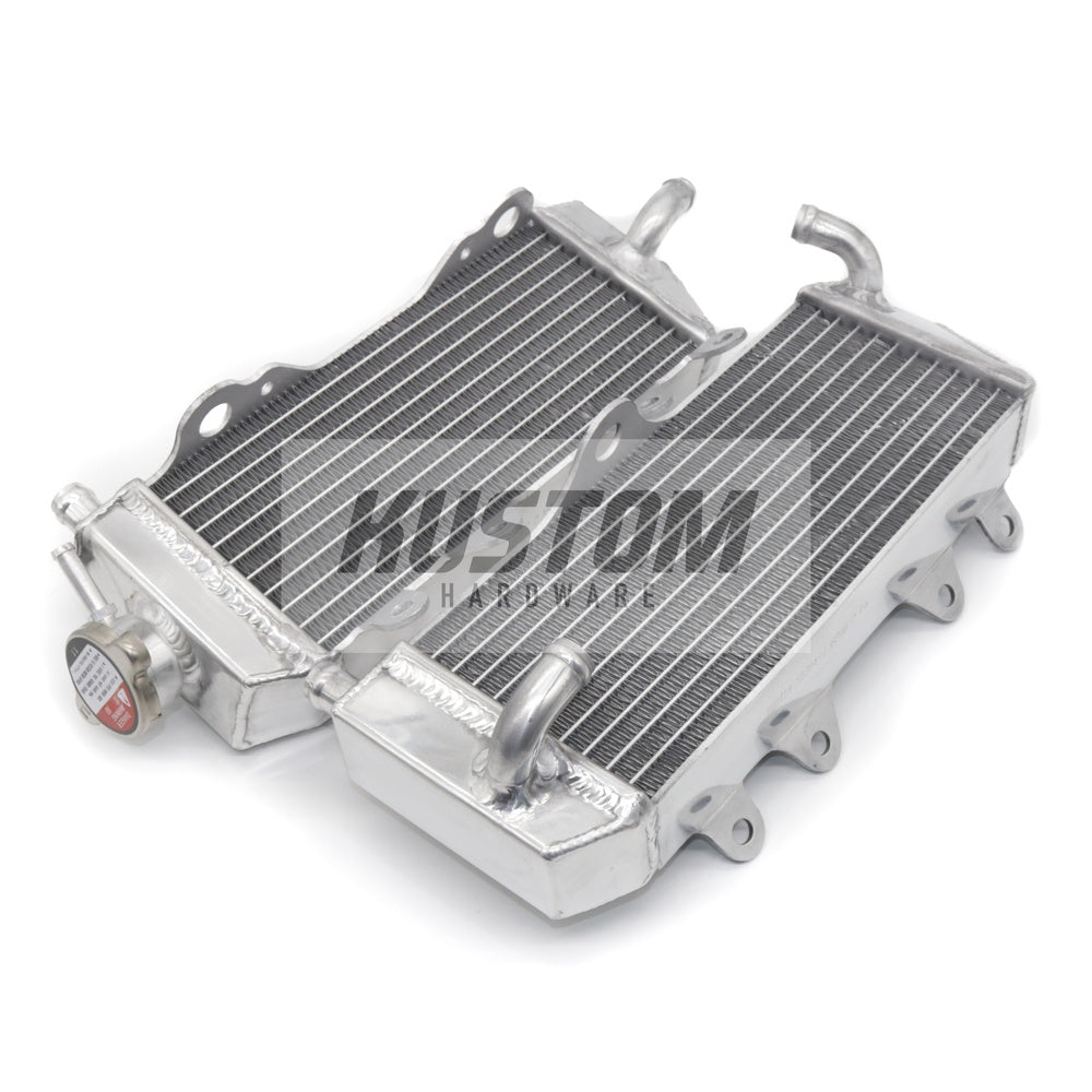 New KUSTOM HARDWARE Radiator Set For YAMAHA YZ125 17K-R141S | Australian Moto Spares