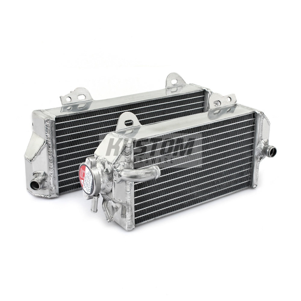 New KUSTOM HARDWARE Radiator Set For SUZUKI RM-Z250 17K-R147S | Australian Moto Spares