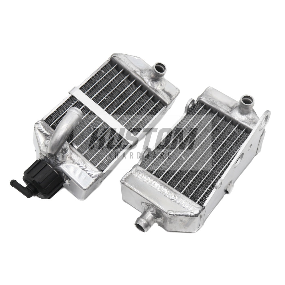 New KUSTOM HARDWARE Radiator Set For GAS-GAS MC 50 17K-R155S | Australian Moto Spares