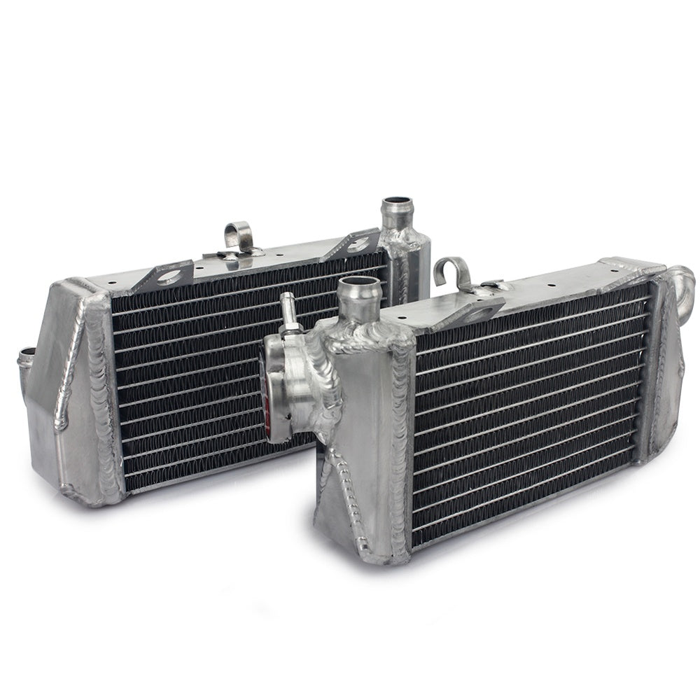 New KUSTOM HARDWARE Radiator Set For HUSQVARNA TC85 SW, TC85 BW 17K-R158S | Australian Moto Spares