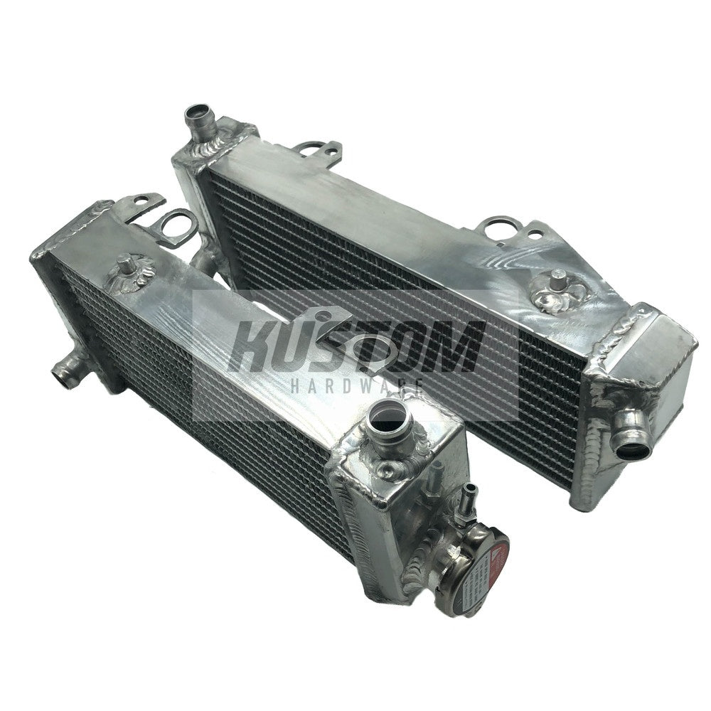 New KUSTOM HARDWARE Radiator Set For SUZUKI RM-Z450 17K-R163S | Australian Moto Spares