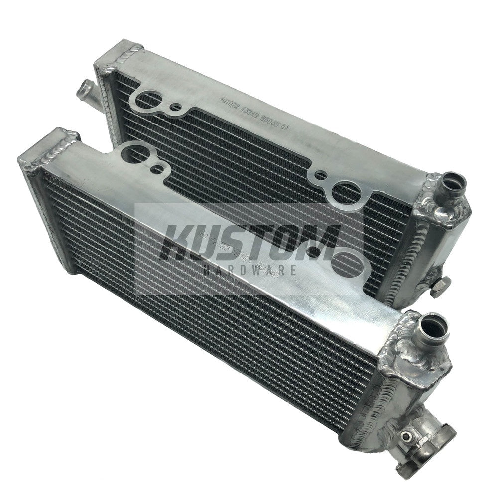 New KUSTOM HARDWARE Radiator Set For SHERCO 250 SE-R 2T, 300 SE-R 2T 17K-R170S | Australian Moto Spares