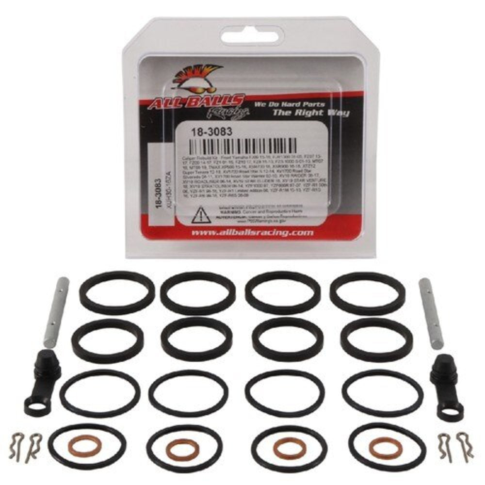 New ALL BALLS Front Brake Caliper Rebuild Kit For YAMAHA 18-3083 | Australian Moto Spares