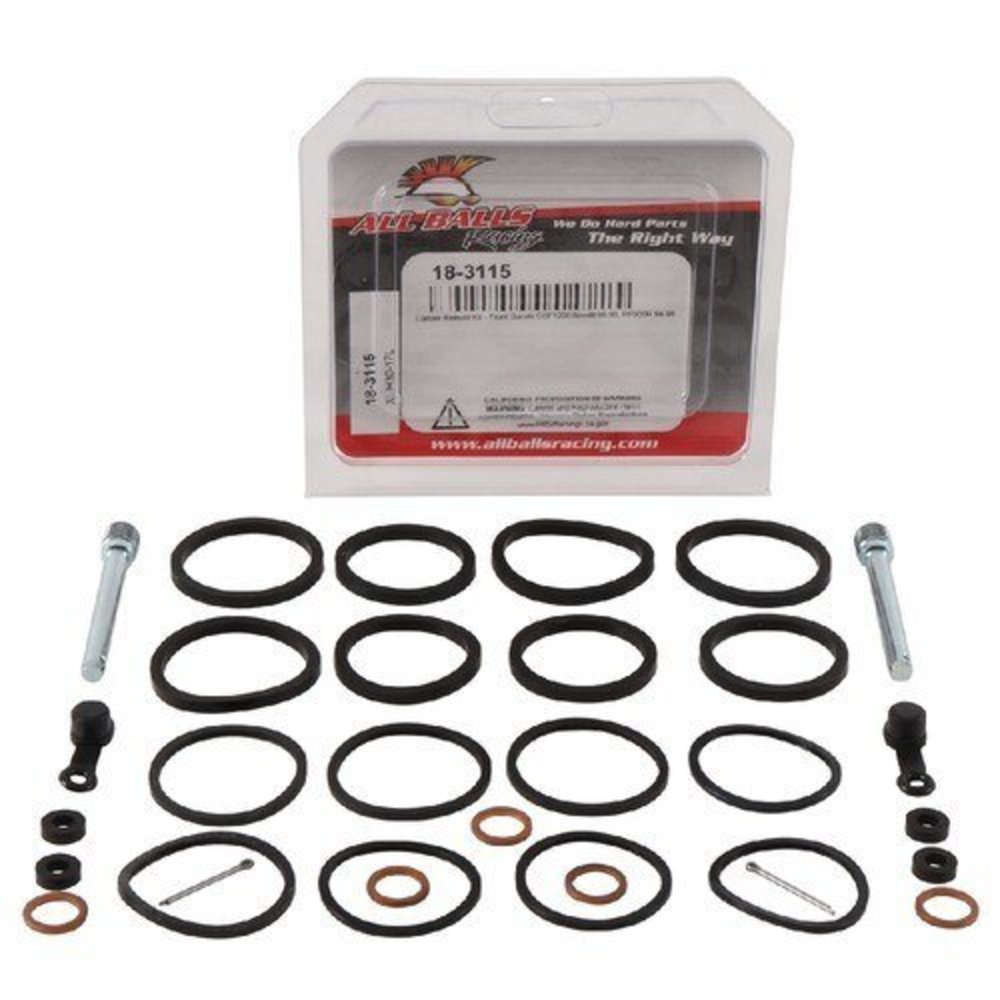 New ALL BALLS Front Brake Caliper Rebuild Kit For SUZUKI 18-3115 | Australian Moto Spares