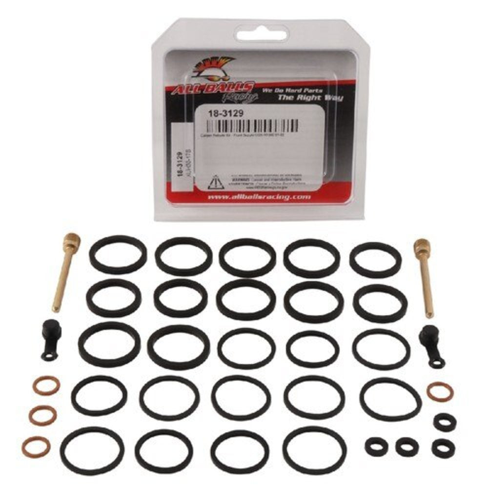 New ALL BALLS Front Brake Caliper Rebuild Kit For SUZUKI GSX-R1000 18-3129 | Australian Moto Spares