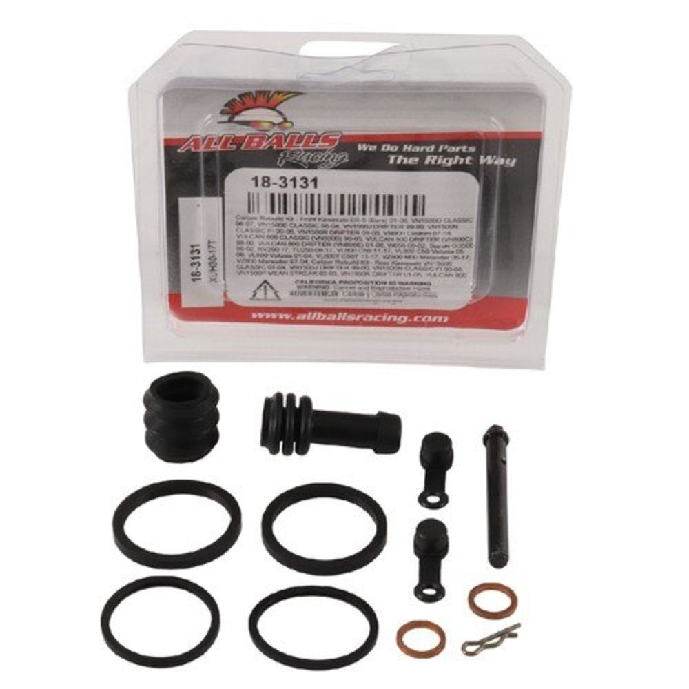 New ALL BALLS Front Brake Caliper Rebuild Kit For KAWASAKI 18-3131 | Australian Moto Spares