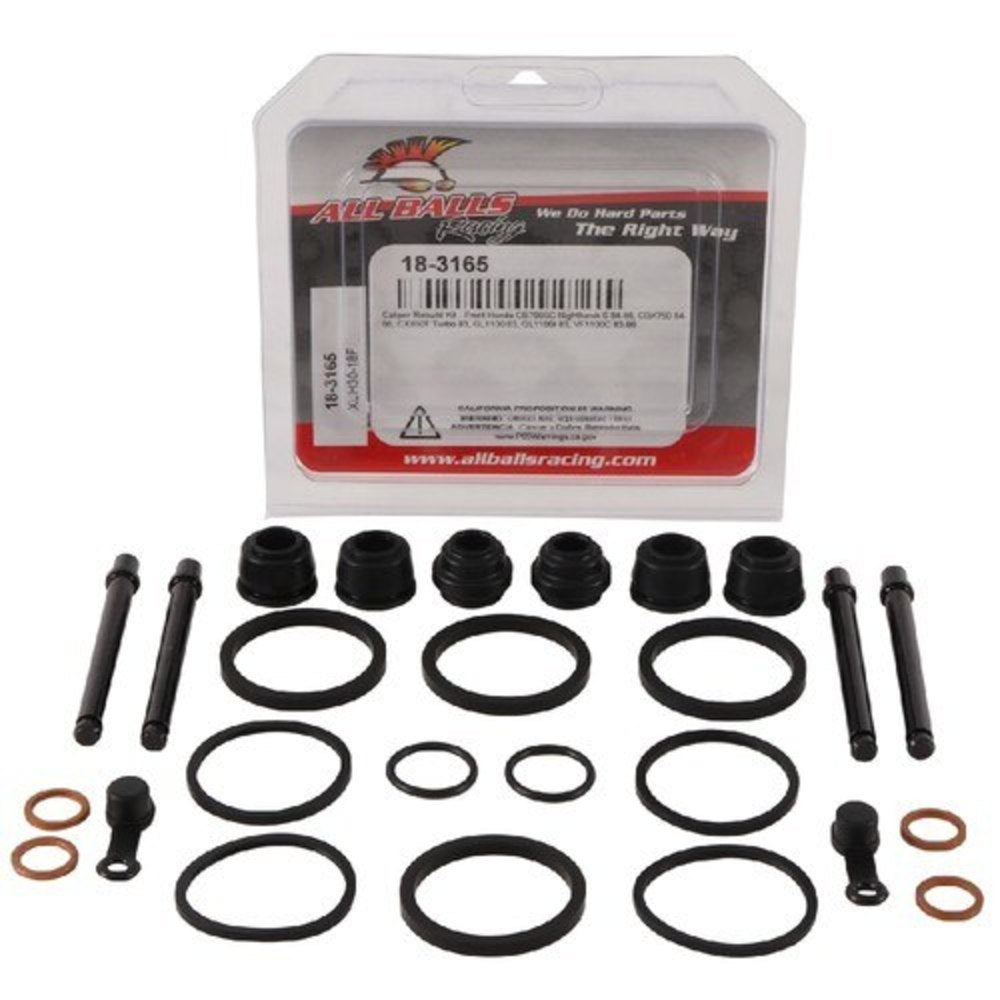 New ALL BALLS Front Brake Caliper Rebuild Kit For HONDA CX650T TURBO 18-3165 | Australian Moto Spares