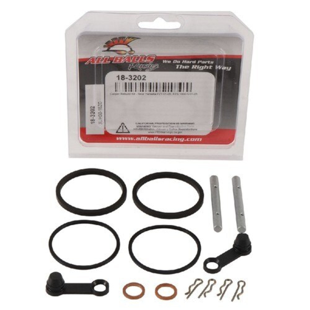 New ALL BALLS Rear Brake Caliper Rebuild Kit For YAMAHA FZS1000 FZ1 18-3202 | Australian Moto Spares