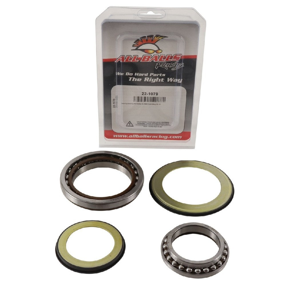 New ALL BALLS Steering Bearing & Seal Kit For HONDA GL1800 GOLDWING 22-1079 | Australian Moto Spares