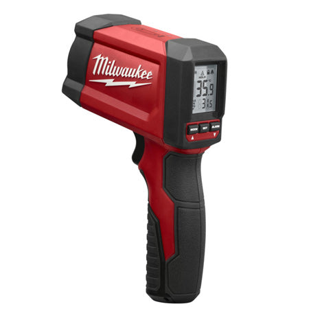 New Milwaukee 12:1 Infrared Temperature Meter Overmolded Grip Gun 2268-40