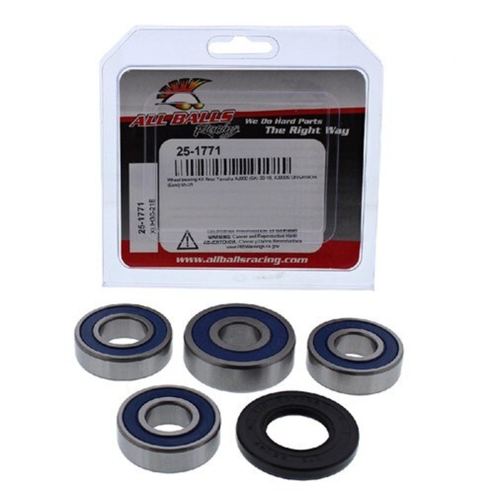 New ALL BALLS Rear Wheel Bearing Kit For YAMAHA XJ900S DIVERSION 25-1771 | Australian Moto Spares