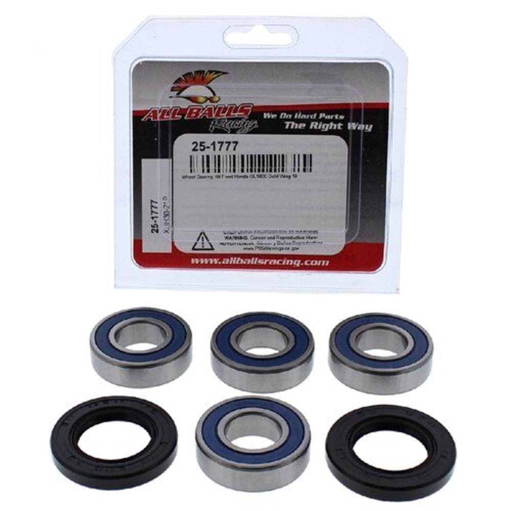 New ALL BALLS Front Wheel Bearing Kit For HONDA GL1800 GOLDWING 25-1777 | Australian Moto Spares