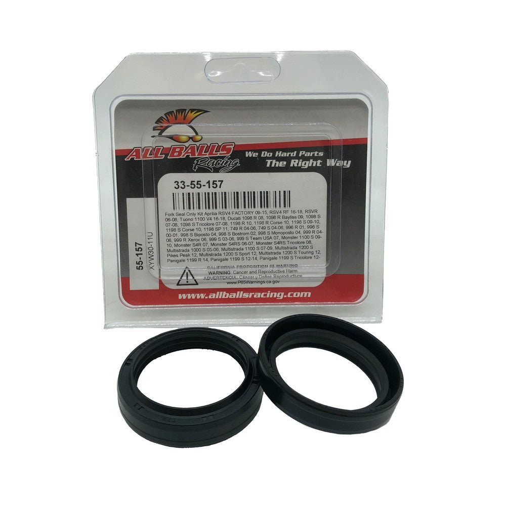 New ALL BALLS Fork Seals - All Balls For YAMAHA YZF-R1M, YZF-R1 33-55-157 | Australian Moto Spares