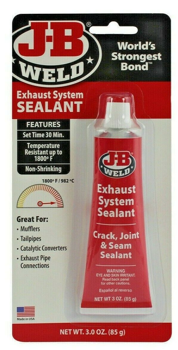 New J-B WELD Exhaust System Muffler & Tailpipes Sealant 85G 37903 | Australian Moto Spares