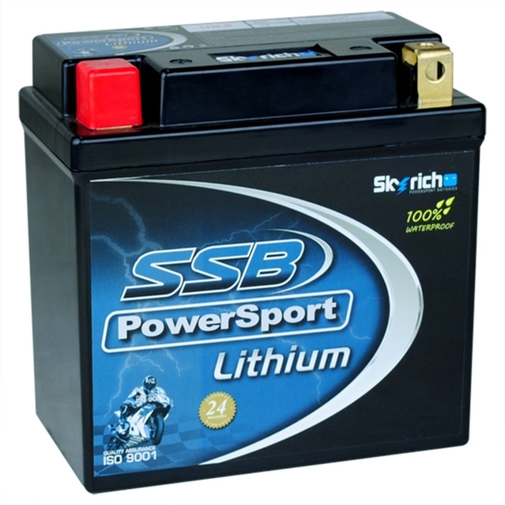 New SSB High Performance Lithium Battery For GILERA 125 DNA, 180 DNA 4-LH9-B | Australian Moto Spares