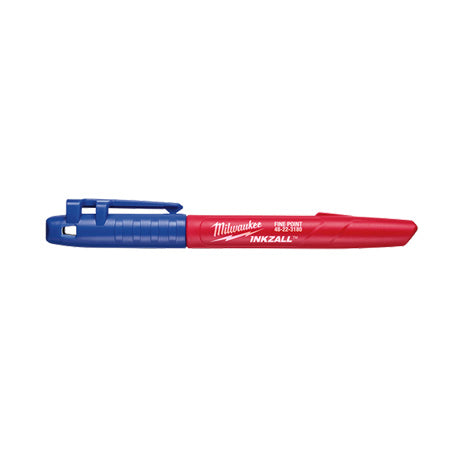 New Milwaukee Inkzall Blue Fine Point Markers (1 Pk) - 48223180