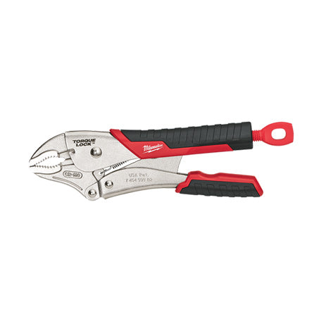 New Milwaukee 254mm 10In Torque Lock Curved Jaw Locking Pliers With Durable Grip