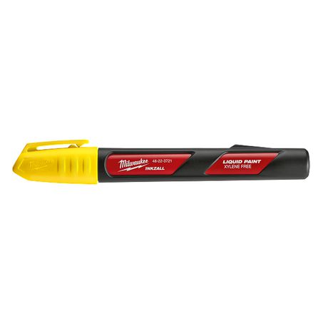 New Milwaukee Workshop Useful Inkzall Yellow Paint Marker 1 Pack 48223722