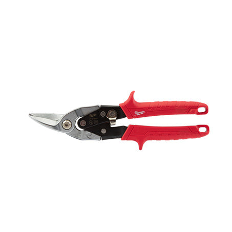 New Milwaukee Chrome Plated Left Cutting Aviation Ergonomic grip Snips 48224510