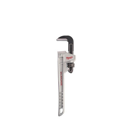 New Milwaukee Ergonomic Handle Form 304mm 12In Aluminum Pipe Wrench 48227212