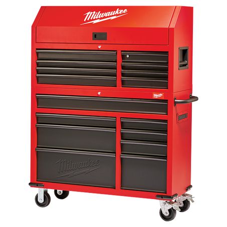 New Milwaukee 46In Rolling Steel Storage Chest And Cabinet - 48228500