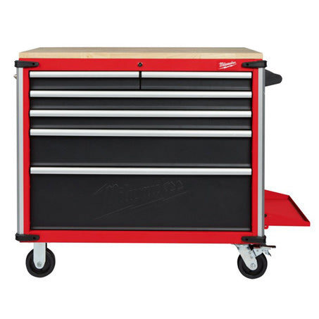 New Milwaukee 40 Inch Mobile Work Bench Wood Top - 48228537