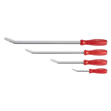 New Milwaukee 4 Piece Comfortable Tri-Lobe Handle Pry Bar Set 48229214