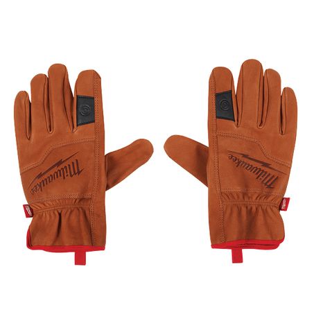 New Milwaukee Premium Leather Glove - Medium 48730012 | Australian Moto Spares