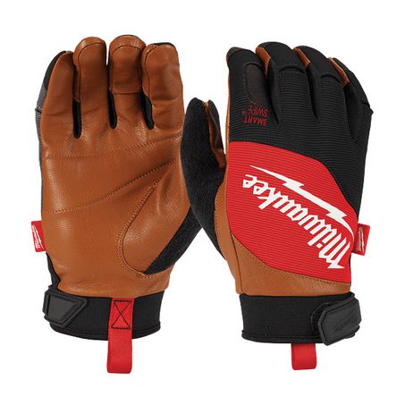 New Milwaukee Hybrid Leather Glove - Large 48730022