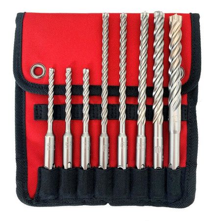 New Milwaukee Sds Plus Drill Bit Set 8Pc - 49323555 | Australian Moto Spares