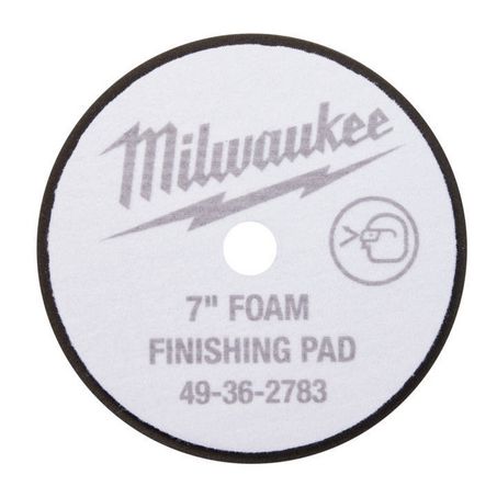 New Milwaukee M18 Black Soft Foam Polishing Pad 180mm Car Polish Cloth 49362783 | Australian Moto Spares
