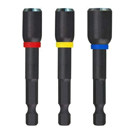 New Milwaukee Strong Magnetic 65mm Nut Driver Set - 3pack 49664564