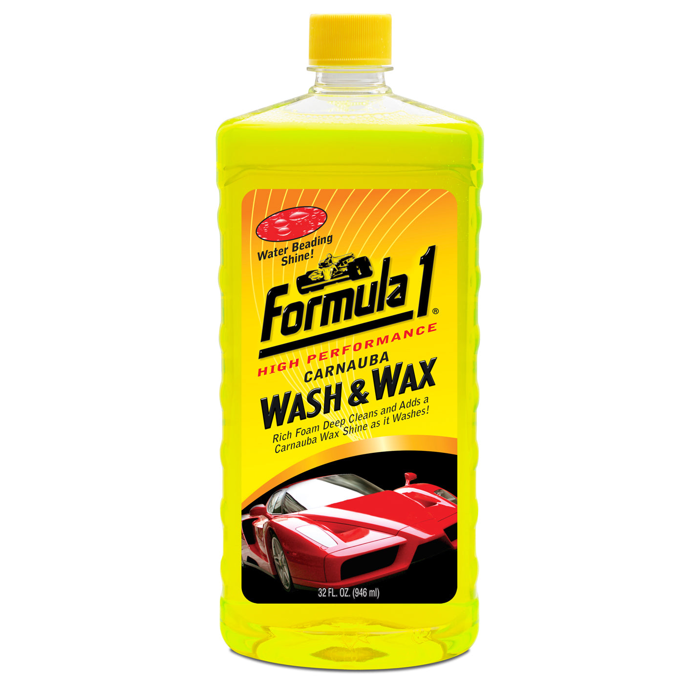New FORMULA 1 Rich Foam Deep Cleans Carnauba Wash & Wax - 946ml 613700