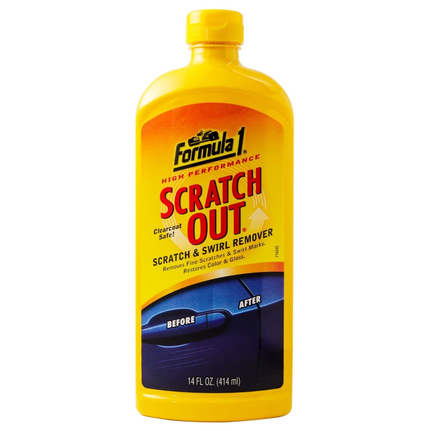 New FORMULA 1 Scratch Out Correction for Light Duty Paint Liquid - 414ml 613831