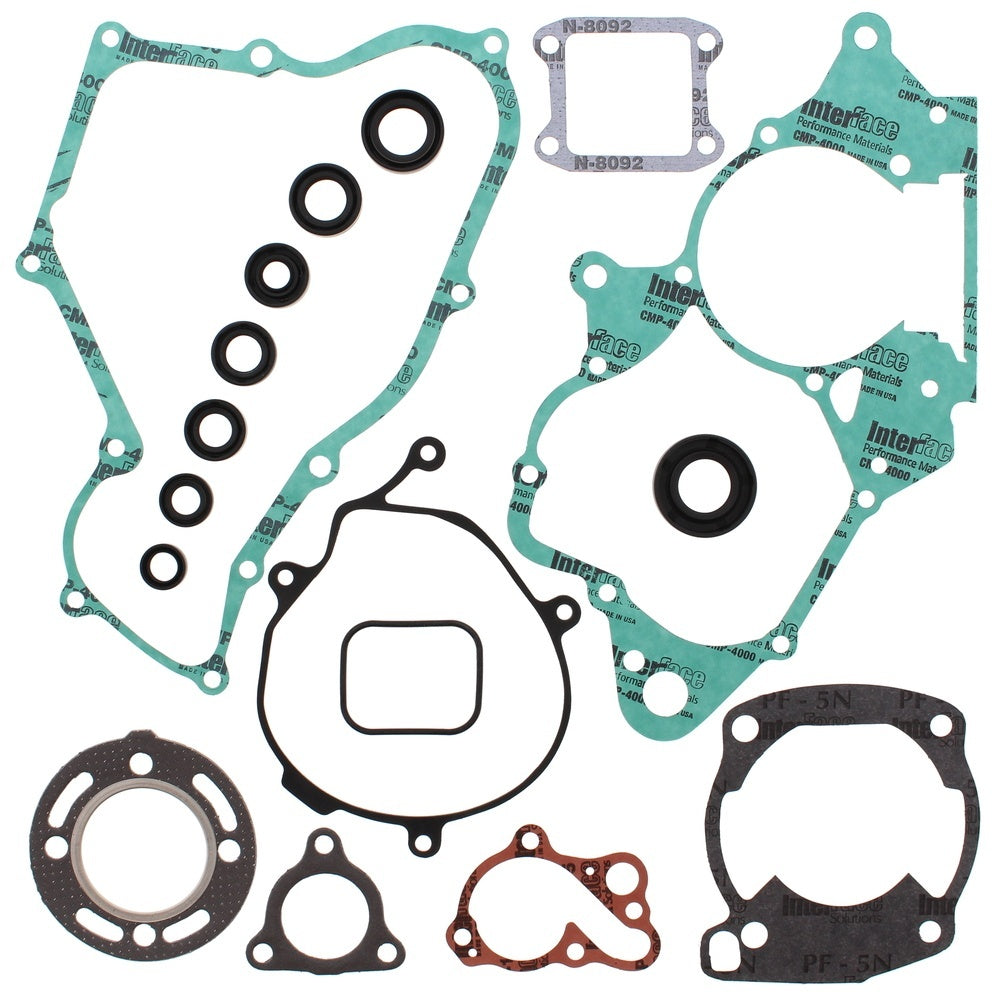 New VERTEX Gasket Kit - Complete with Oil Seals For HONDA CR80R 811205 | Australian Moto Spares