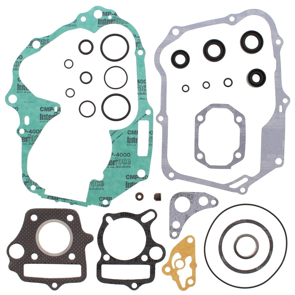 VERTEX Gasket Kit-Complete with Oil Seals For HONDA XR50R, Z50R, CRF50F 811209 | Australian Moto Spares